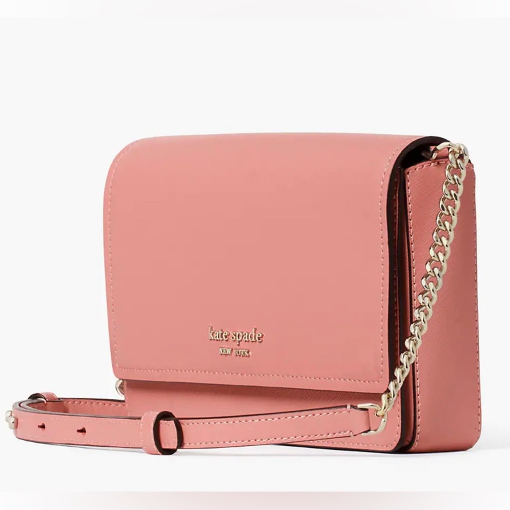 Brands New Kate Spades Spencer Flap Chain Wallet